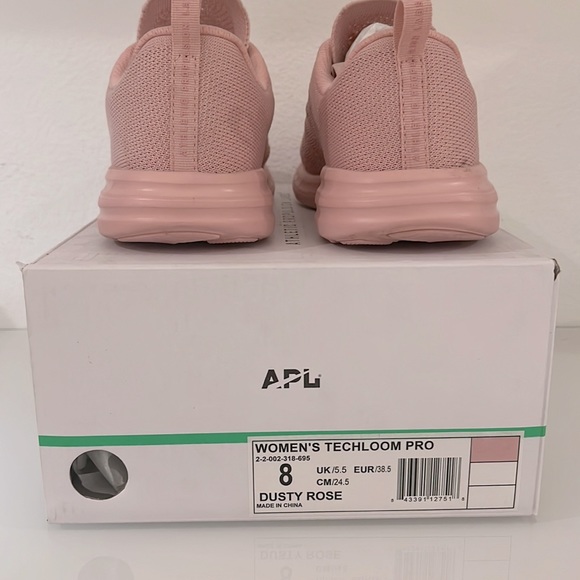 APL Women’s TechLoom Pro Sneakers – Size 8 – Dusty Rose - Picture 9 of 9